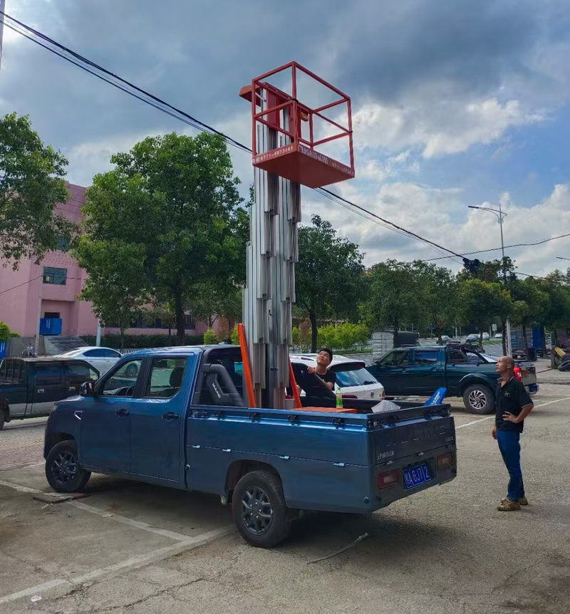 百色车载铝合金式高空作业车
